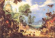Roelant Savery Landscape w Birds oil painting